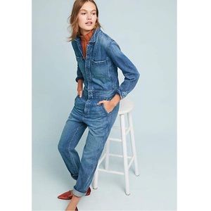 AMO | Skip Denim Jumpsuit in Indigo Size XS